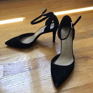 Sole Society ankle strap heel
